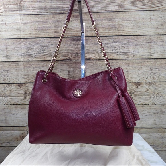 Tory Burch Handbags - Tory Burch Whip stitched logo tote